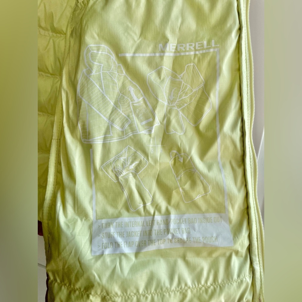 Merrell, Lightweight Puffer Jacket, Size Small, P… - image 6